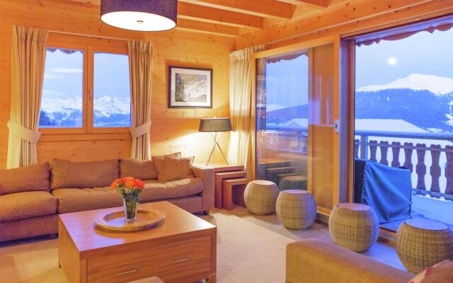 Luxury Panoramic Chalet in Thon-Les Collons with Sauna