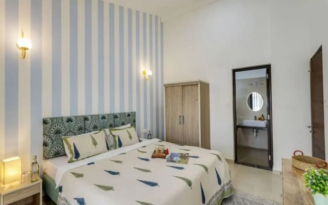 Premium 1BR in Calungute- Pool Sauna Near Beach