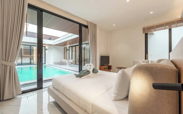 New Pool Villa With Fitness and Tennis Court