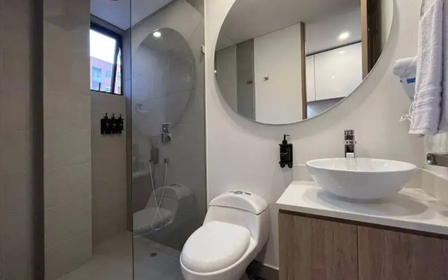 w Warm Modern Loft in the Heart of Bogot