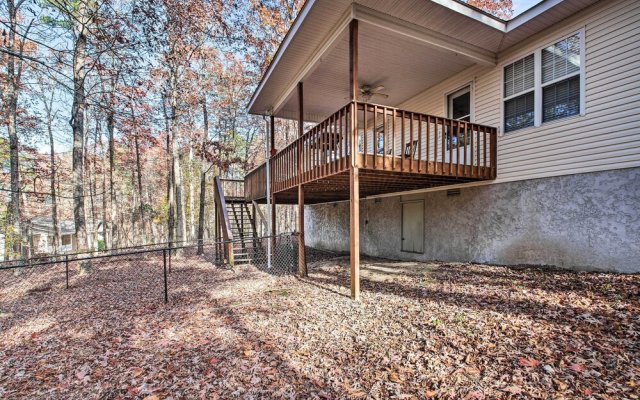 Inviting Hot Springs Village Home w/ Deck!