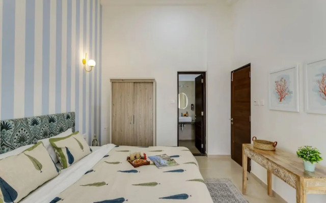 Premium 1BR in Calungute- Pool Sauna Near Beach