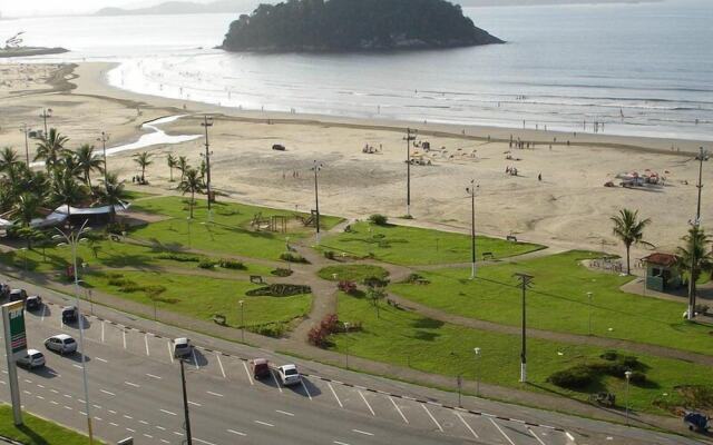 Apartamento no Flat Itararé Tower Beach - Vista ao Mar