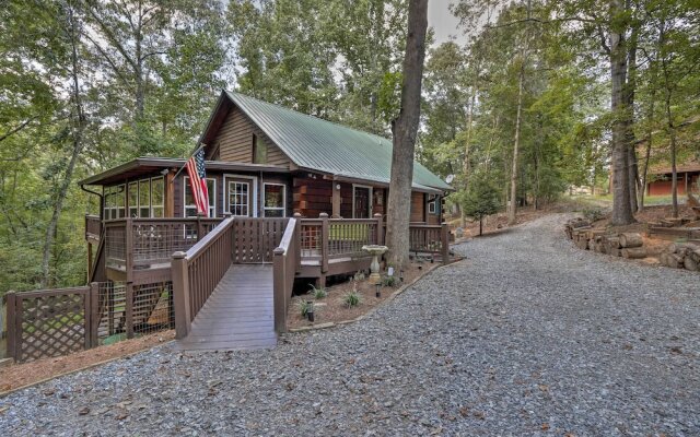 Bear Paw Cabin w/ Deck, Game Room, & Fire Pit!