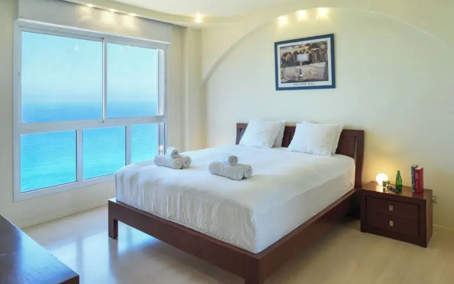 MAMAD - Netanya Panoramic Sea-View 4BR Apartment