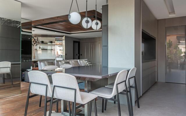 Moderno na Jurerê Internacional com Piscina #JA28