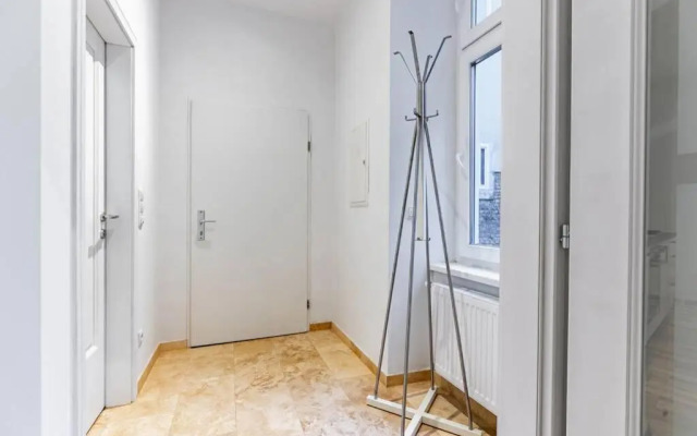 Modern apartment next to subway station