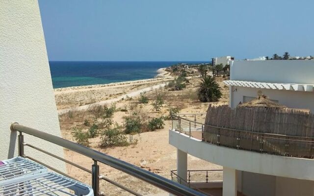 Apartment with One Bedroom in Hergla, with Wonderful Sea View, Shared Pool And Furnished Terrace