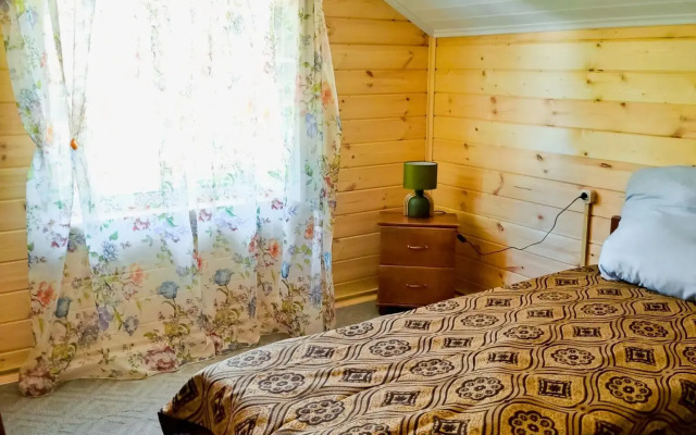 Wooden house near the forest