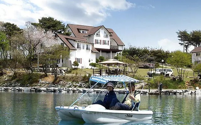 Lake and sea village