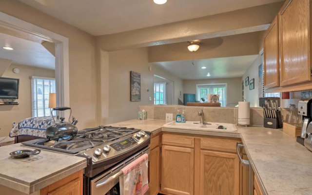 Creekside Home w/ Patio, Walk to Manitou Incline!