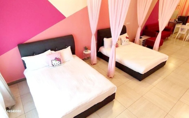 PoP Kitty Octagon Ipoh Homestay – Guest Rooms – Ipoh