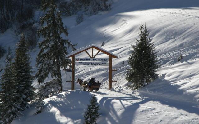 Spacious Apartment in Meribel near Ski Lift