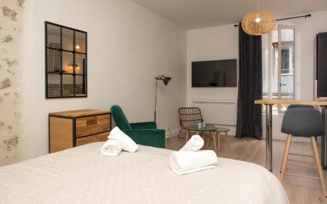 Grand studio style "Industriel" dans le centre historique