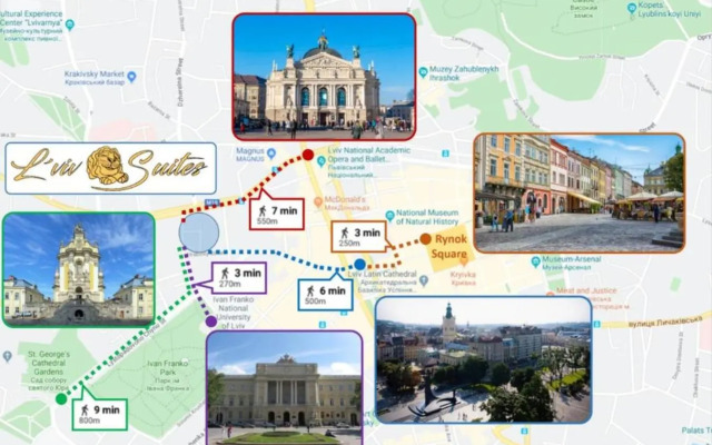 Lviv Suites at Shopena st. 4