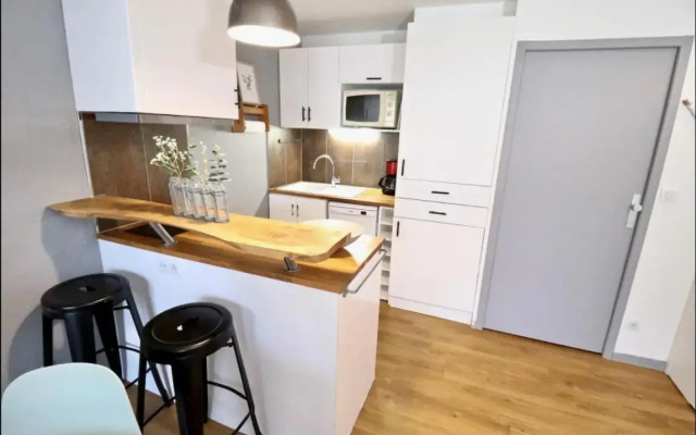 Le gardien du phare : 4 pers, balcon et parking !