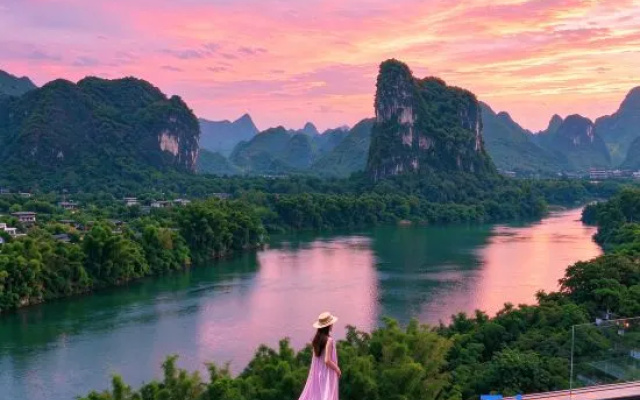 Yushan Jianshui Riverside Family Resort (Yangshuo Yulong River Ten-Mile Gallery) – Outside – Guilin