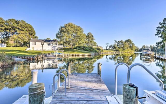 Waterfront Home in Quiet Cove: Kayaks On-site
