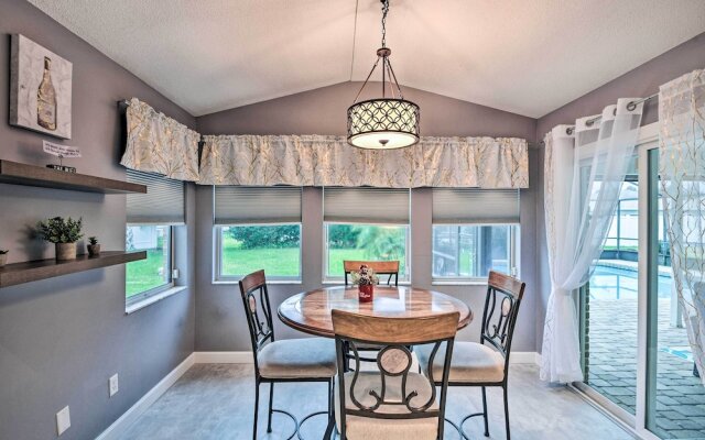 Chic Palm Coast Escape: Lanai & Heated Pool!