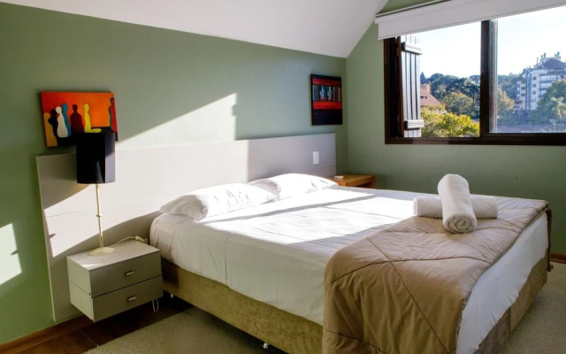 Apartamento Totalmente Equipado no Centro de Gramado