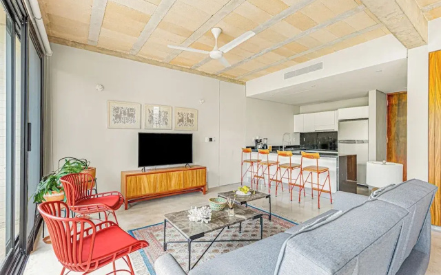 Lofts with pool