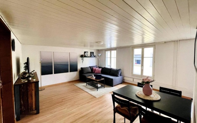 Newly Furnished Beautiful old Building Apartment in the Center With Apple TV – Guest Rooms – St. Gallen