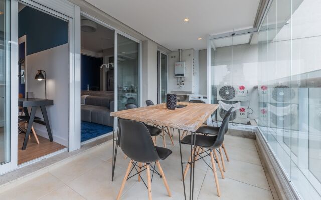 Apartamento com garagem e vista maravilhosa | Vila Olímpia
