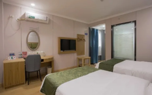 GreenTree Inn Anhui Wuhu Yinhu North Road Fangte World Resort South Gate Business Hotel – Guest Rooms – Wuhu