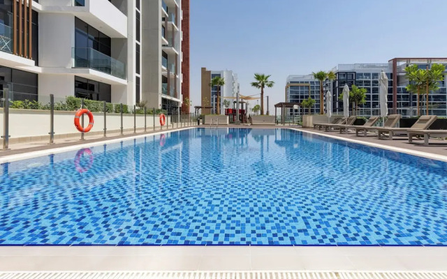 Waves - Azizi Riviera 24: Modern 1 Bedroom Apartment