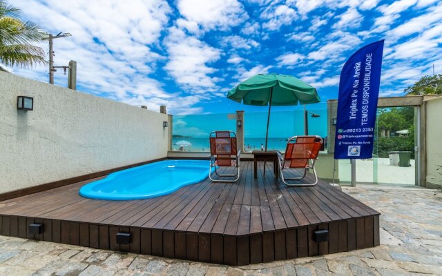 Triplex Pé na Areia - Bombinhas