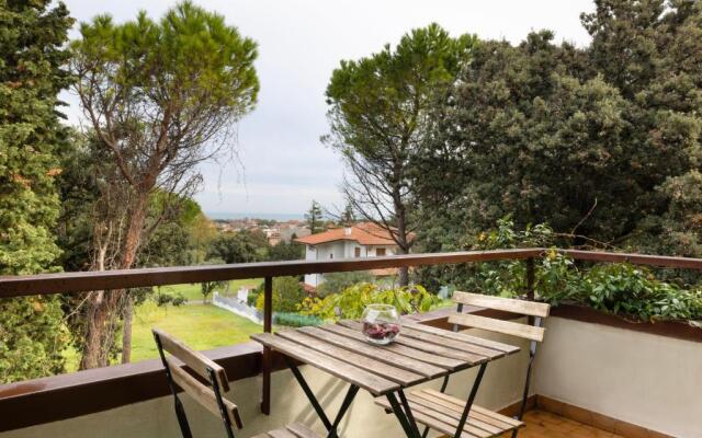 [loft8] riccione vista mare, elegante soggiorno