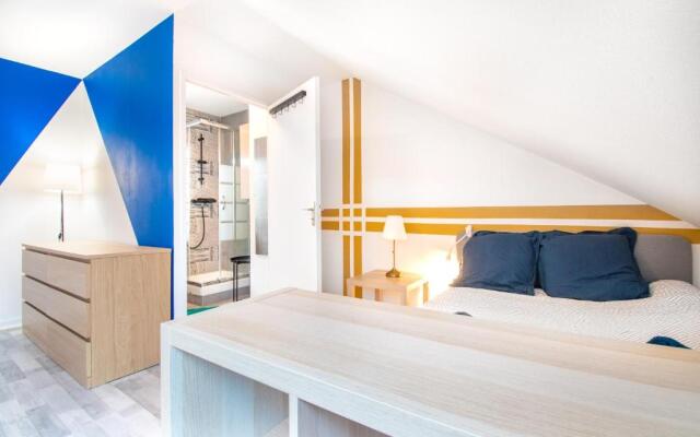 Charmant T2 sur Île de Nantes avec Parking et Balcon