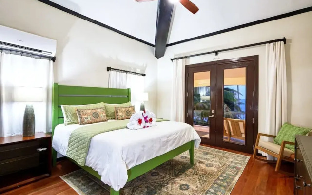 Beachfront Villa With Long Private Pier and Pool