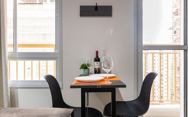 Estúdio Moderno com AC e Rooftop