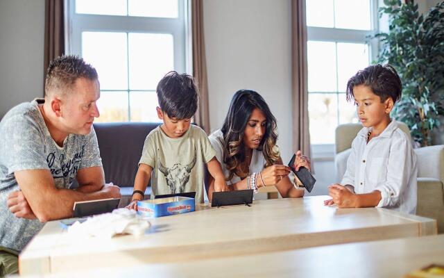 Nice, child-friendly villa with a sauna in Limburg