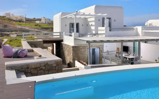 Villa Sapphire 6BR Hot Tub & Pool Ornos