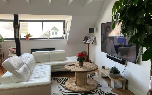 Appartement 3 chambres centre ville et 100m de la mer