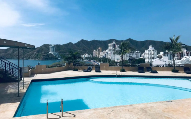 Espectacular vista al Rodadero