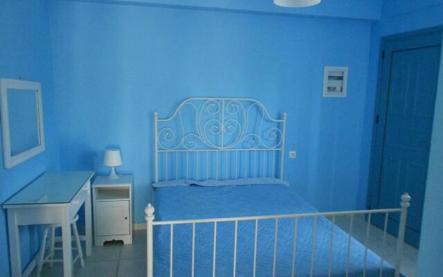 Blue White House