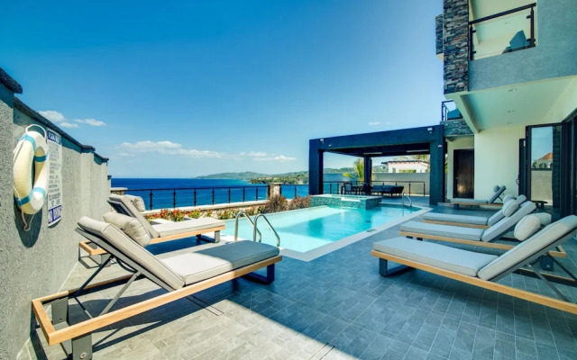 Luxury Oceanfront Villa Fully Staffed Pool Jacuzzi Movie Theatre