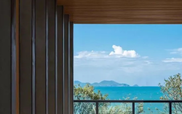 Huizhou Huidong Shuangyue Bay·Huanhai Villa ｜Courtyard Half Mountain Resort Villa – Balcony – Huizhou