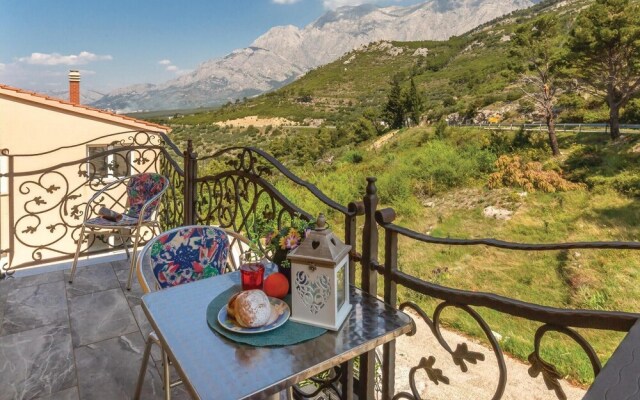 Beautiful Home in Krvavica With Wifi and 1 Bedrooms
