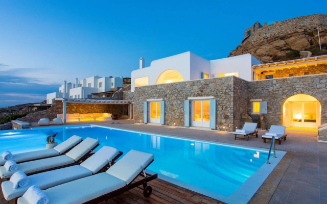 Luxury Key Mykonos 6 Bed Villa Analia Agios Lazaros
