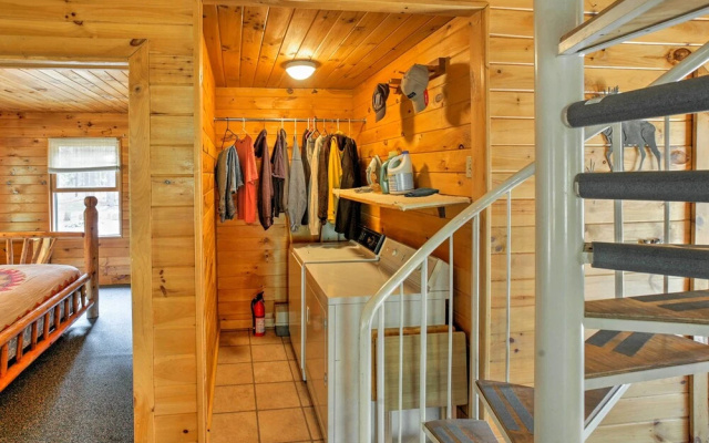 Private South Boardman Cabin on 10 Forest Acres!