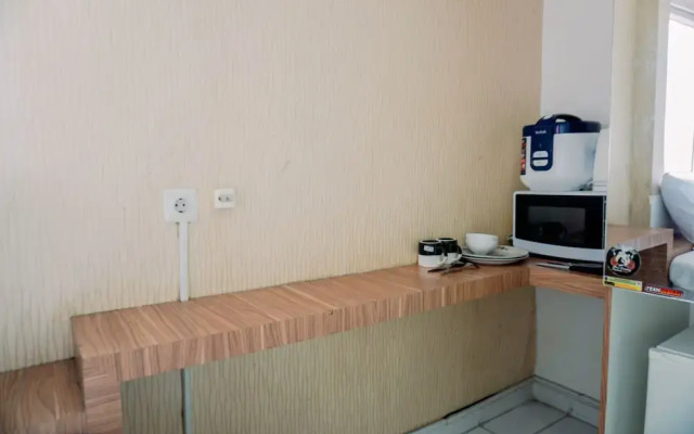 Cozy Stay Studio No Kitchen Apartment At Aeropolis Residence