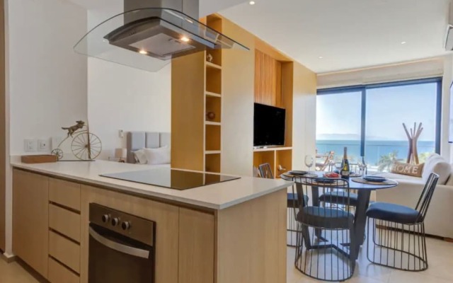 Apartamento en condominio en la playa