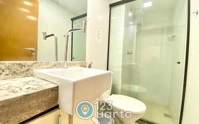 Gold Flat Cabo Branco by 123Quarto Hospedagem