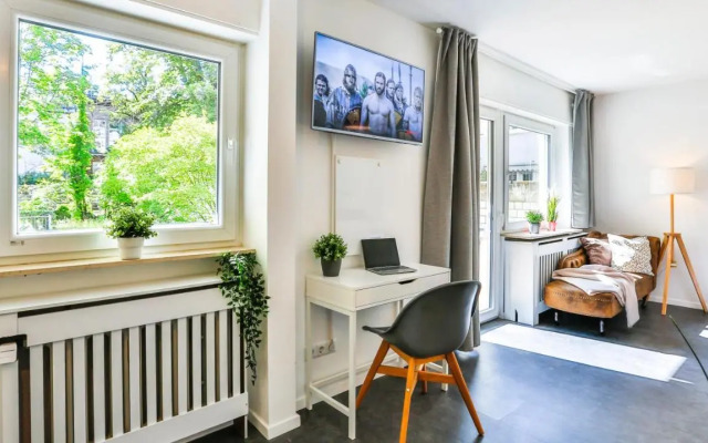 Studio HIRSCH56 - Zentral-Ruhig-Terrasse-Netflix