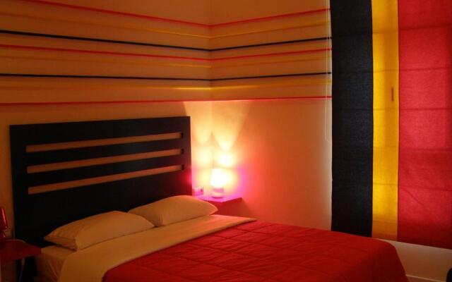 Room in a neoclassical house - ladybug