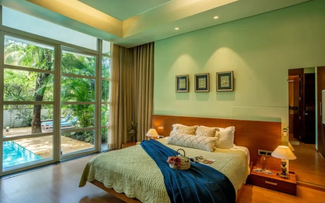 4bhk w Pool 10 min to Baga Beach Villa Dahlia